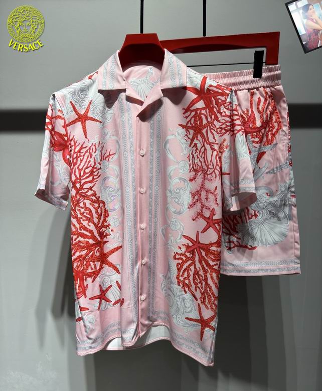 Versace Shirt & Shorts Set ID:20250801-187